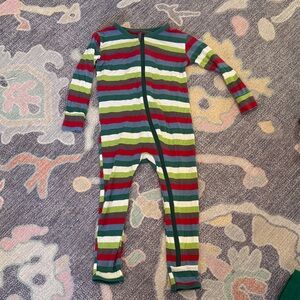 Kickee Pants Colorful Striped Footless Pajamas